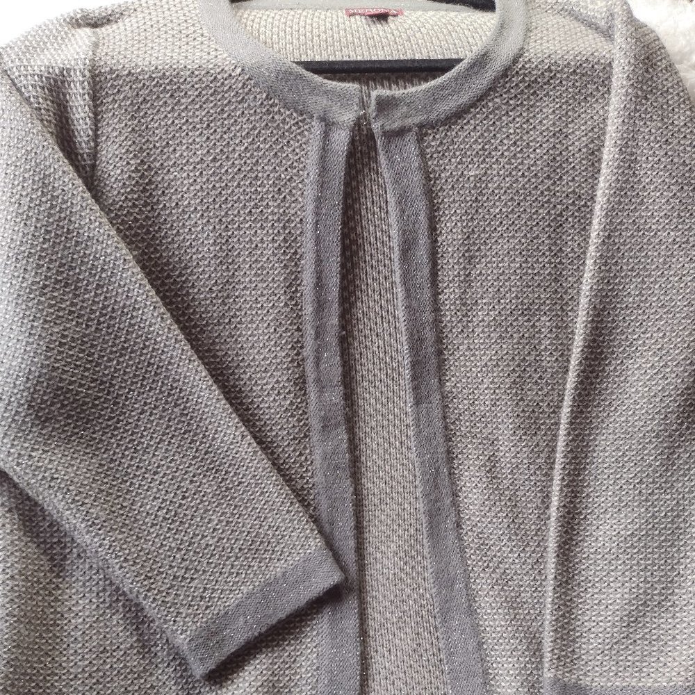 Vintage Merona Soft Gray Lightweight Cardigan XXL (Look at sizing comment!)
